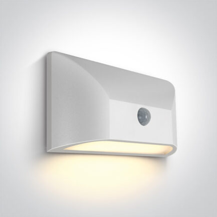 Seinävalaisin LED 6W, liikumis, IP65