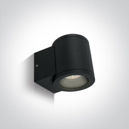 Wall light  GU10, IP54 - black
