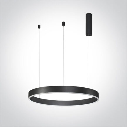 Подвесной светильник LED 40W - чёрный