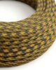 Текстильный провод 3x0.75mm, golden honey-grey