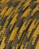 Текстильный провод 3x0.75mm, golden honey-grey