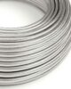 Текстильный провод 3x0.75mm, cеребряный