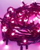 Christmas lights outside Snow LED, 10m, pink