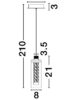 Подвесной светильник LED 9W