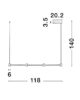 Riippuvalaisin LED 24W