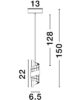 Riippuvalaisin LED 9W
