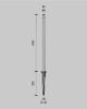 Садовое освещение LED 1W, 300mm