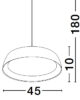 Pendant light LED 40W
