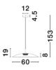 Riippuvalaisin LED 17W