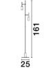 Lattialamppu LED 14W
