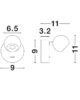 Lukuvalo LED 6W