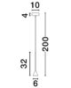 Rippuv laevalgusti LED 6W