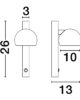 Lugemisvalgusti LED 10W