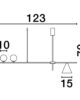 Riippuvalaisin LED E27, 2xG9