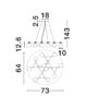 Подвесной светильник 14xG9