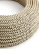 Kangasjohto 3x0.75mm, anthracite grey and beige
