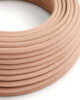 Textile cables 3x0.75mm, antique pink and beige