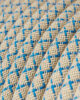 Textile cables 3x0.75mm, blue steward and beige