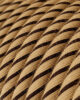 Kangasjohto 3x0.75mm, jute tobacco