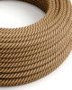 Kangasjohto 3x0.75mm, jute tobacco
