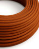Текстильный провод 3x0.75mm, cotton cinnamon brown