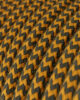 Текстильный провод 3x0.75mm, golden honey and anthracite grey