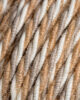 Textile cables 3x0.75mm, jute and linen