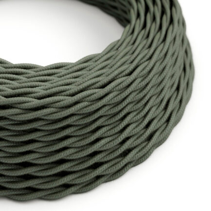 Textile cables X 3x0.75mm, cotton sage