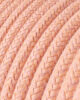 Textile cables 3x0.75mm, salmon pink