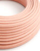 Textile cables 3x0.75mm, salmon pink