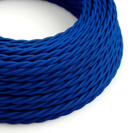 Textile cables X 3x0.75mm, classic blue