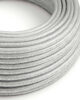 Textile cables 3x0.75mm, silver