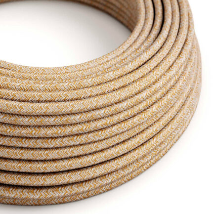 Kangasjuhe 3x0.75mm, rust tweed