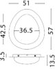 Ceiling light LED 29W