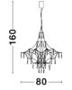 Pendant light LED 20W