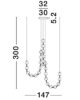 Pendant light LED 42W