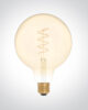 Lamps LED 4W, E27-G125, 2200K