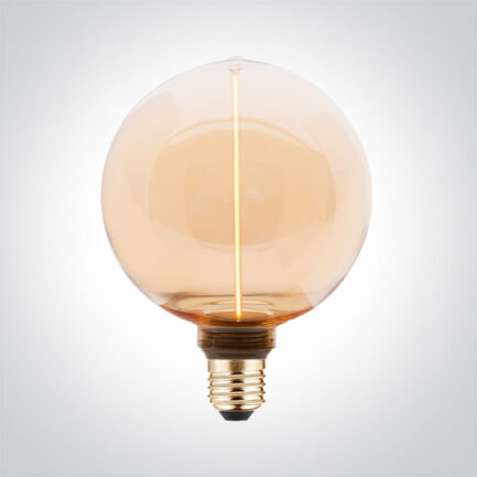 Лампочка LED 2W, E27-G125, 1800K