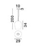 Pendant light E27
