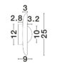 Seinavalgusti LED 4W