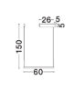 Pendant light LED 34W
