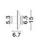 Seinävalaisin LED 7W