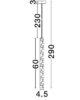 Rippuv laevalgusti LED 3W