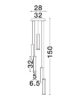 Riippuvalaisin LED 21W