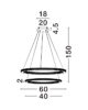 Подвесной светильник LED 56W