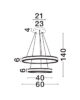 Pendant light LED 69W