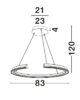 Подвесной светильник LED 58W