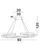 Rippuv laevalgusti LED 48W