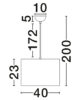 Подвесной светильник E27