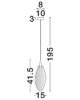 Pendant light LED 3W